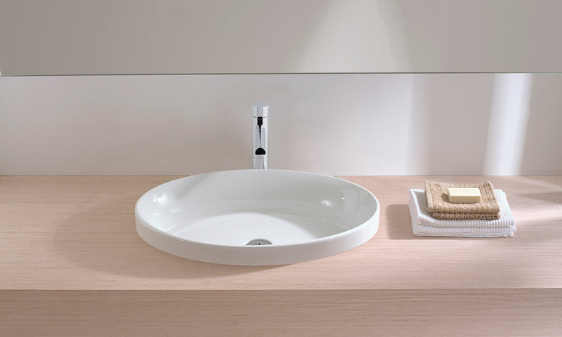 LAVABO DE ENCIMERA OVALO