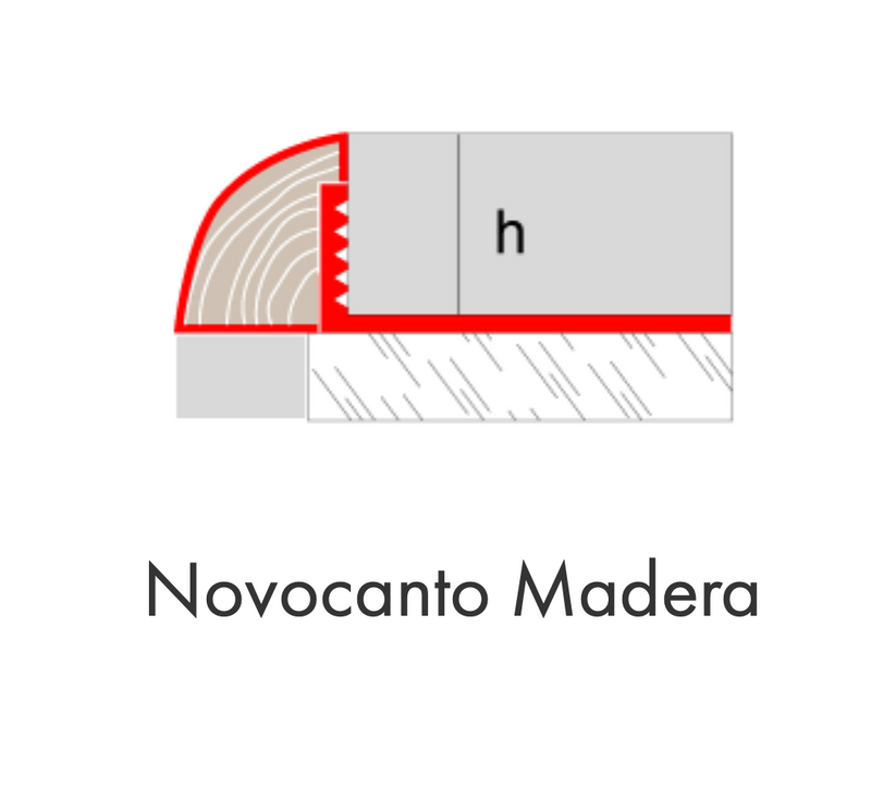 PERFIL NOVOCANTO® MADERA