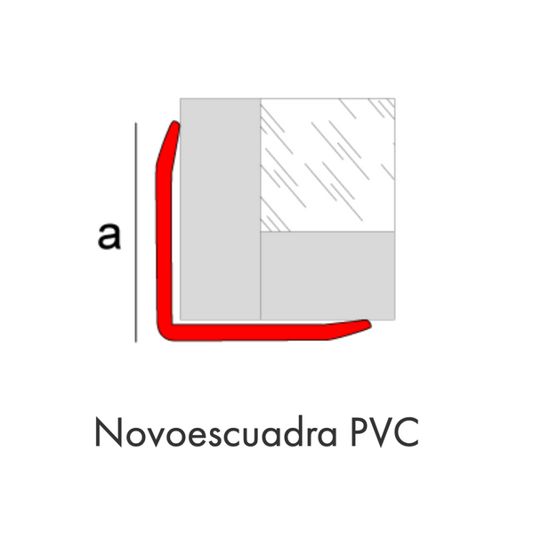 PERFIL  NOVOESCUADRA PVC