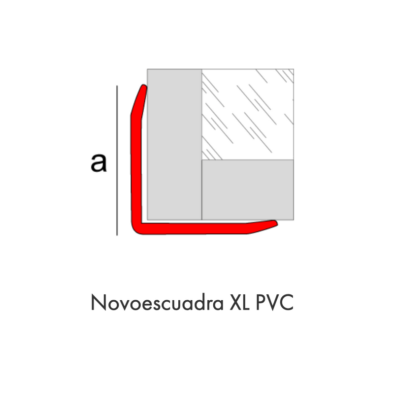 PERFIL NOVOESCUADRA XL PVC