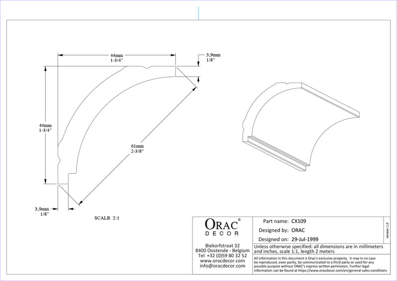 CORNISA CX 109F
