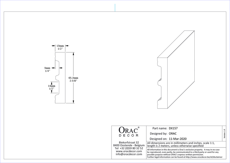 PERFIL MULTIFUNCIONAL SX 157F SQUARE