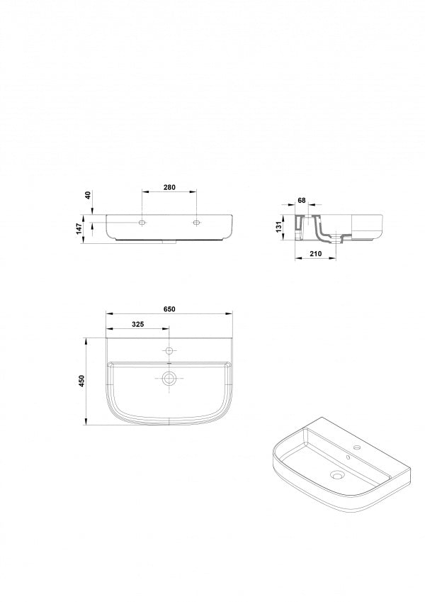 LAVABO DE SOBRE-ENCIMERA MID