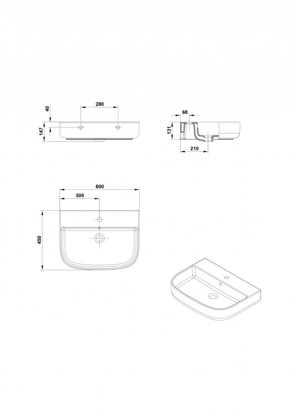 LAVABO DE SOBRE-ENCIMERA MID