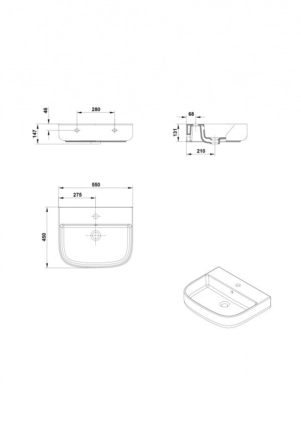 LAVABO DE SOBRE-ENCIMERA MID