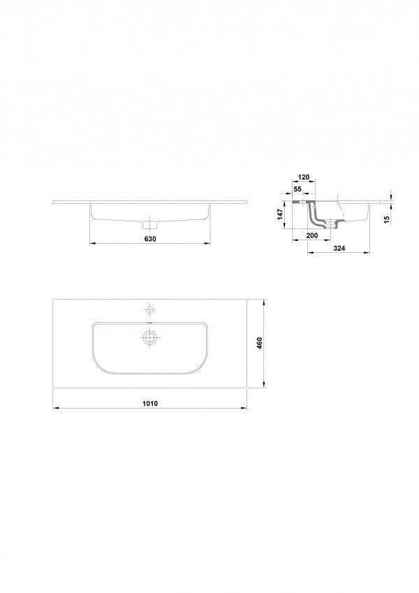 LAVABO DE SOBREMUEBLE MID