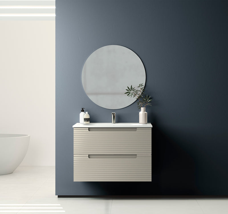 CONJUNTO MUEBLE DE BAÑO + LAVABO (KYOTO / 2 CAJONES)