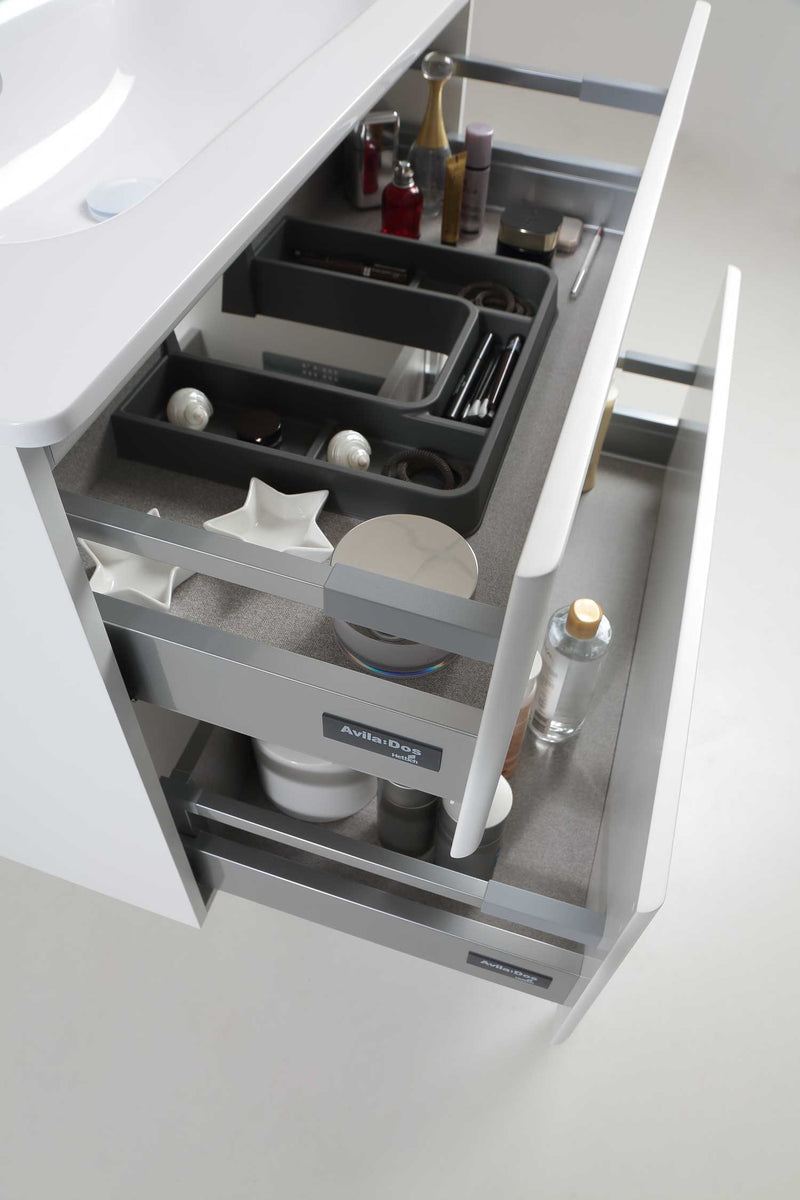 CONJUNTO MUEBLE DE BAÑO + LAVABO (PARIS Collection PATAS / 3 CAJONES)