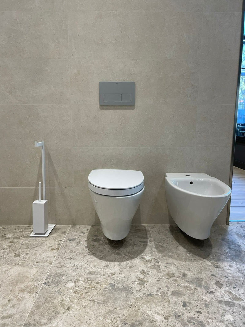 CONJUNTO GALA INODORO + BIDÉ SUSPENDIDO