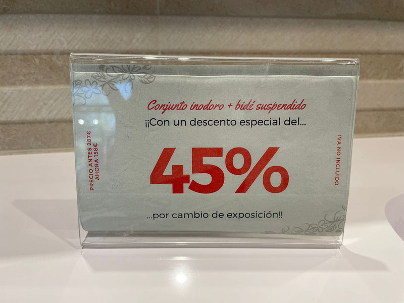 CONJUNTO GALA INODORO + BIDÉ SUSPENDIDO