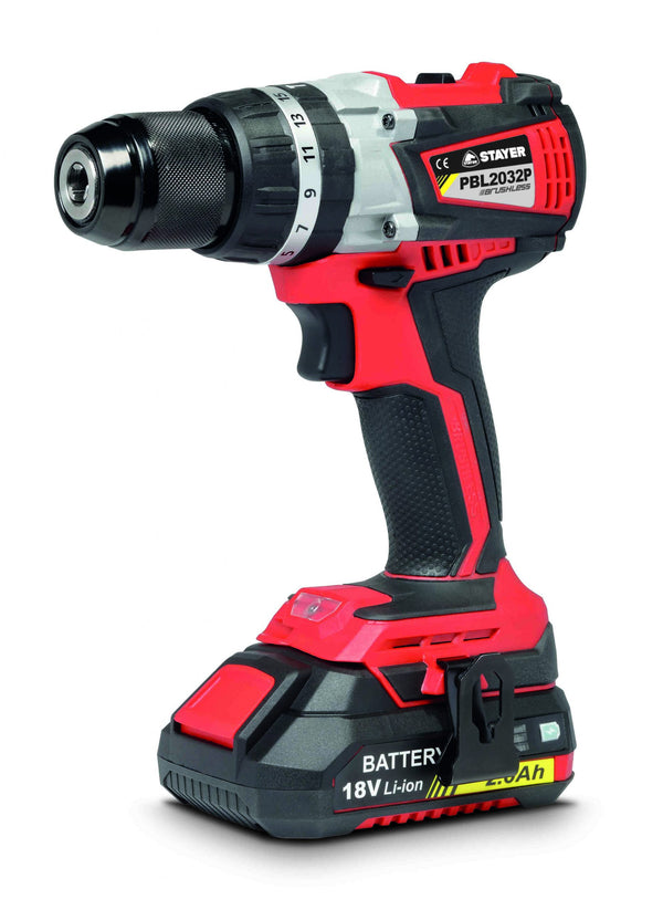 Taladro Percutor / Atornillador Bateria 18V PBL2032/34 PK