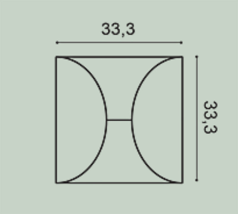 REVESTIMIENTO DE PARED 3D W 107 CIRCLE